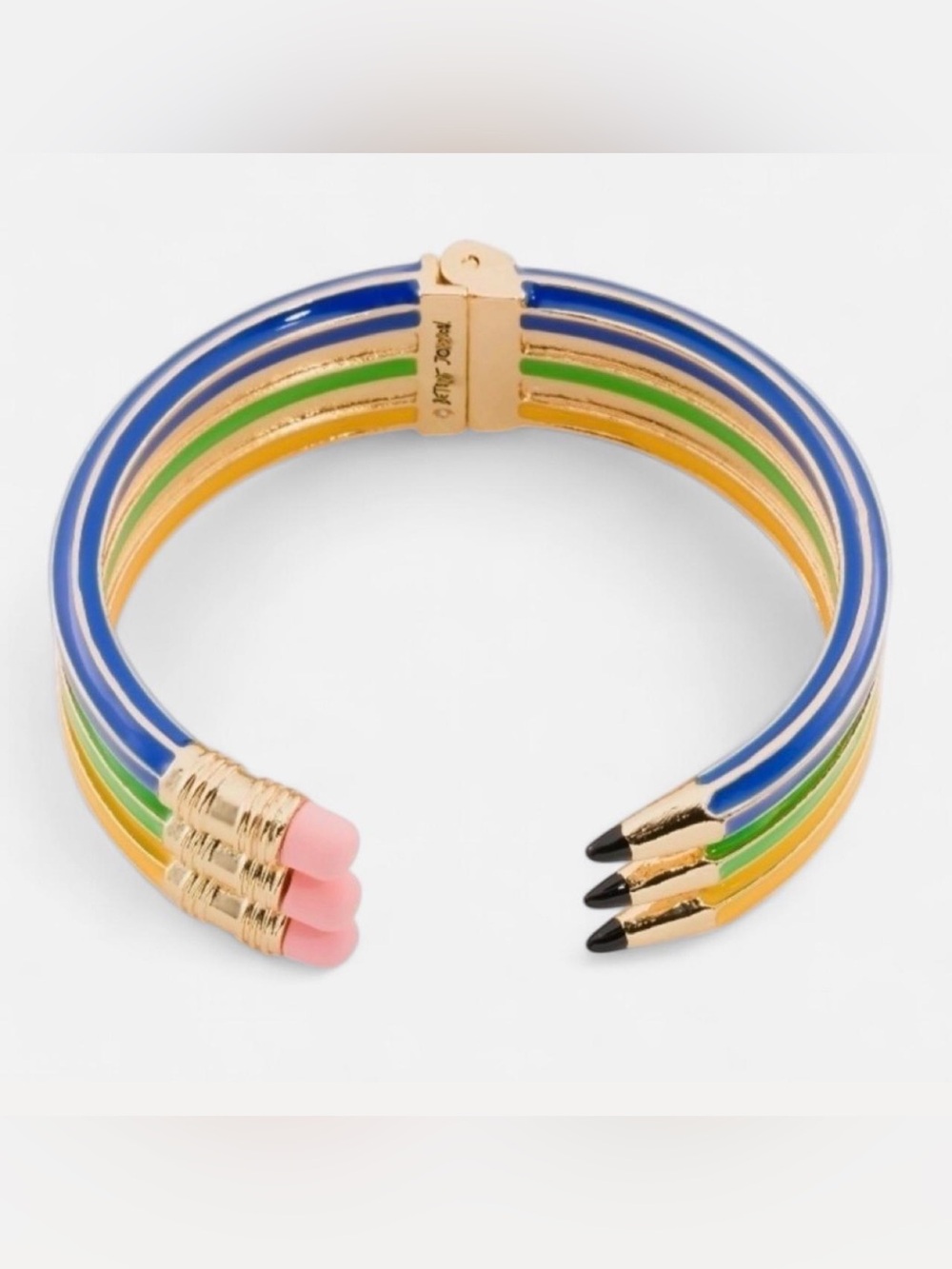 Betsey Johnson Triple Layered Pencil Cuff Bracelet